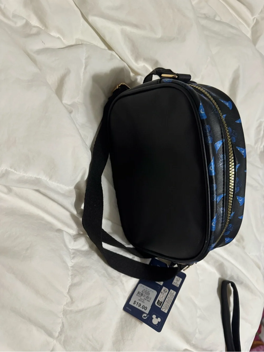 Disney Fantasia Mickey Crossbody Bag - Black & Blue